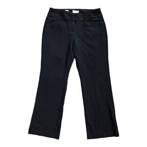 ELLE Black Trouser Dress Pants 12